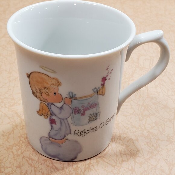 Precious Moments REJOICE Cup 3.5 inches tall x 3 wide Collectible Vintage 1984 - Picture 4 of 6